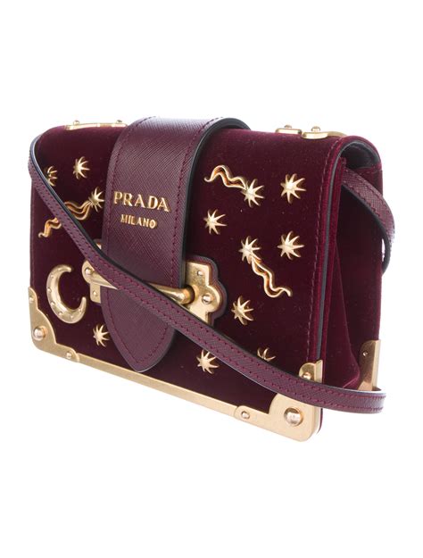 fake prada astrology bag|prada cahier velvet shoulder bag.